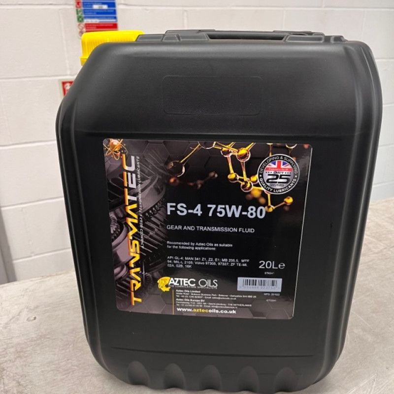 Fully Synthetic 75w80 GL4 Gear Oil 20 litres
